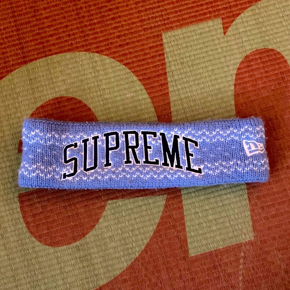 Authentic Supreme New Era Knit Headband